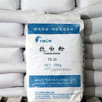 Tikon Brand Titanium Dioxyde Tr36 pour MasterBatch